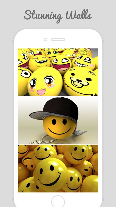 How to cancel & delete Emoticon Wallpapers - Collection Of Emoji Smileys from iphone & ipad 2