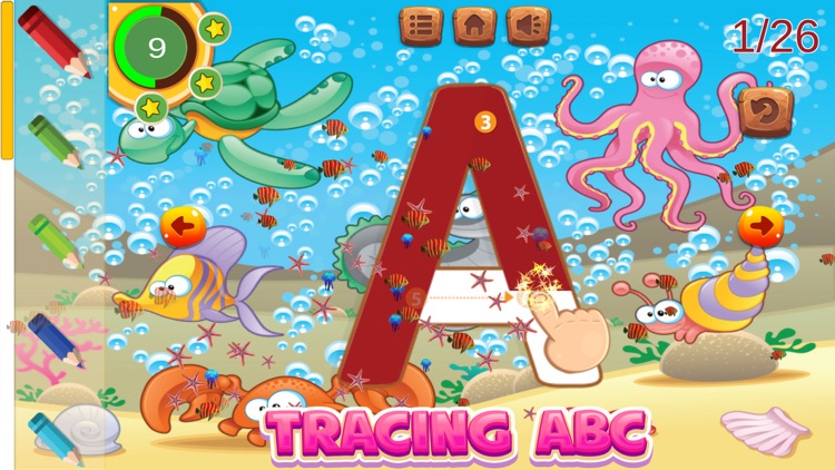 3rd 4th grade spelling words ABC tracing alphabet