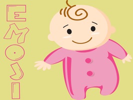 Express your emotions and communicate with your friends using the cute babe emojis on imessage