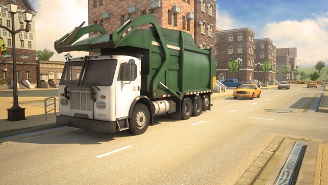 3D Garbage Truck Parking Simulator USA 2017(圖1)-速報App