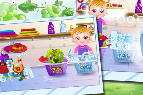 Baby Hazel : Washing Clothes screenshot 2