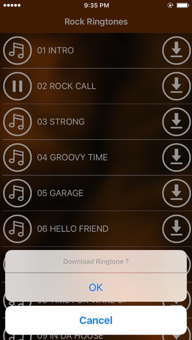 Rock Ringtones – Cool popular melodies for free screenshot 3