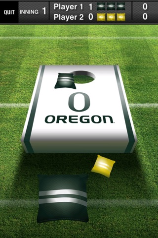 University of Oregon Ducks Cornhole screenshot 2