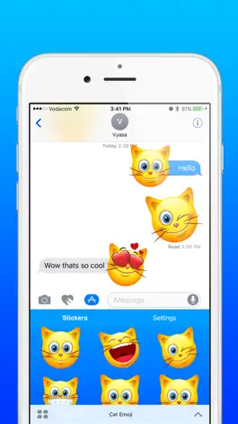 Game screenshot Cat Emoji - Cute Kitty Emoticon Stickers mod apk