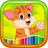 Super Cats Colouring Book Game