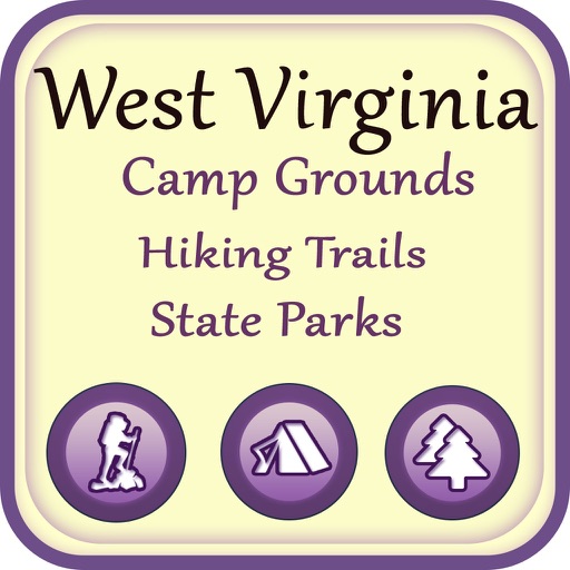 West Virginia Camping & Hiking Trails,State Parks icon