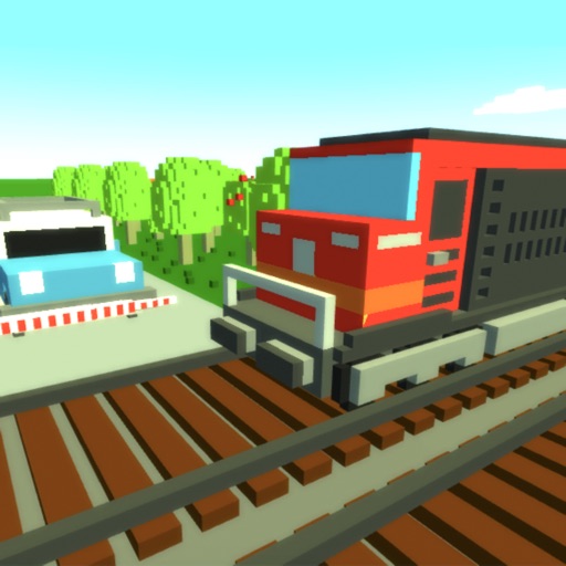 Train mania: Railroad crossing iOS App