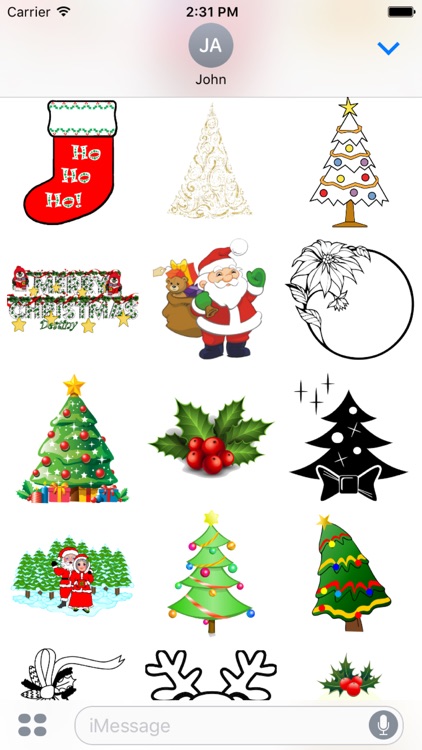 Xmas Stickers for iMessage