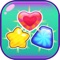 Time to enjoy and fun playing new match 3 line connecting puzzle games, Candy Link Connect, sweet colorful candies puzzles and match 3 candy kingdom line adventure