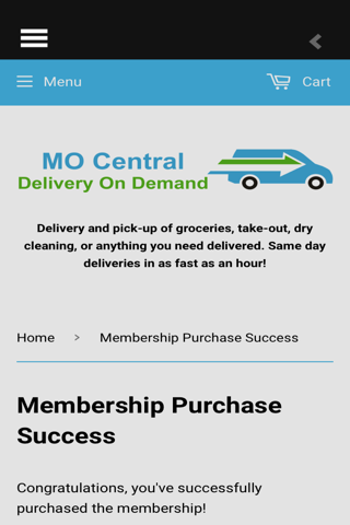 MO Central Delivery On Demand screenshot 3