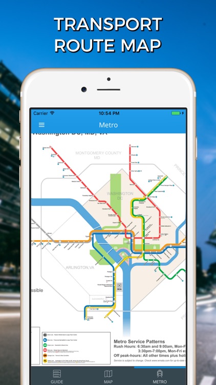 Washington Travel Guide with Offline Street Map screenshot-4