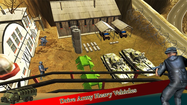 Heavy Off-road Army Truck Driver Parking Simulator(圖5)-速報App