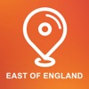 East of England, UK - Offline Car GPS