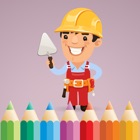 Coloring Book of Occupations & Jobs for Kids