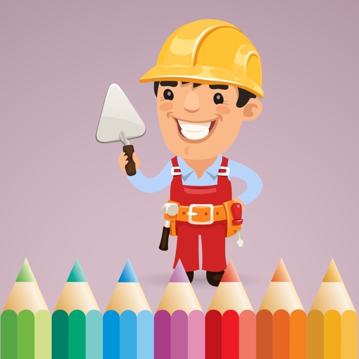 Coloring Book of Occupations & Jobs for Kids