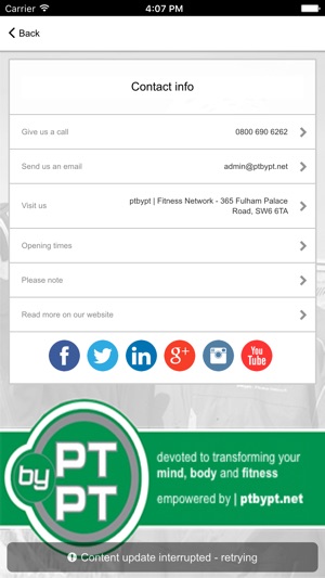 PT by PT - Fitness Network, London(圖4)-速報App