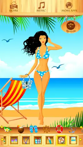 Game screenshot Dress Up Beach Girl hack