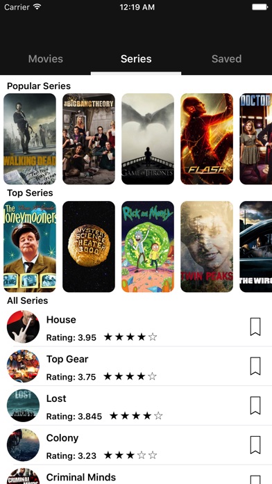 Top Movies & Shows screenshot1