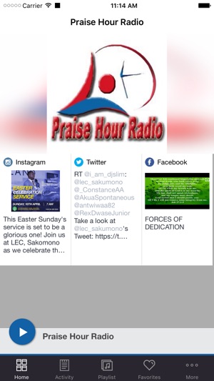 Praise Hour Radio(圖1)-速報App