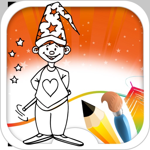 Magician - Coloring Book iOS App
