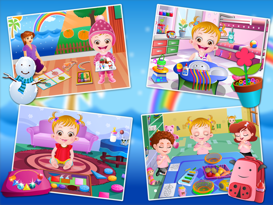 Baby Hazel Preschool Games на iPad