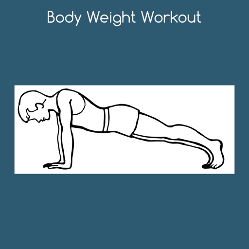 Body weight workout icon