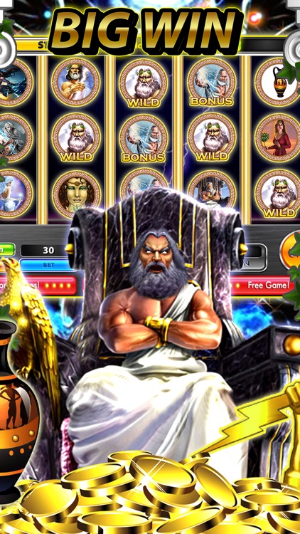 Zeus jackpot slot machines: Win big at Vegas city