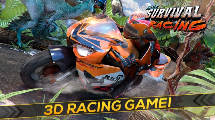 The Survival Racing: Moto GP vs Jurassic Dinos