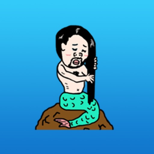 Amazing I Think Myself As A Mermaid Stickers icon