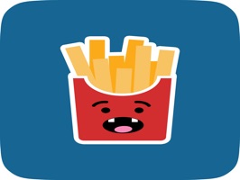 60 total stickers in this pack, feating chicken leg, french fry, popcorn and hotdog