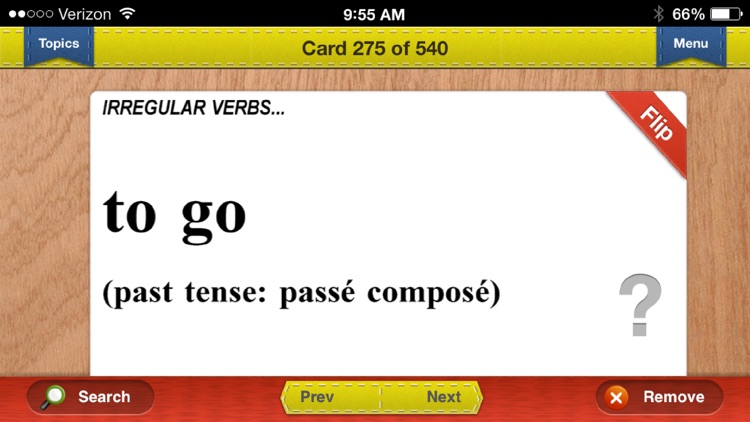 GCSE French Prep Flashcards Exambusters screenshot-3