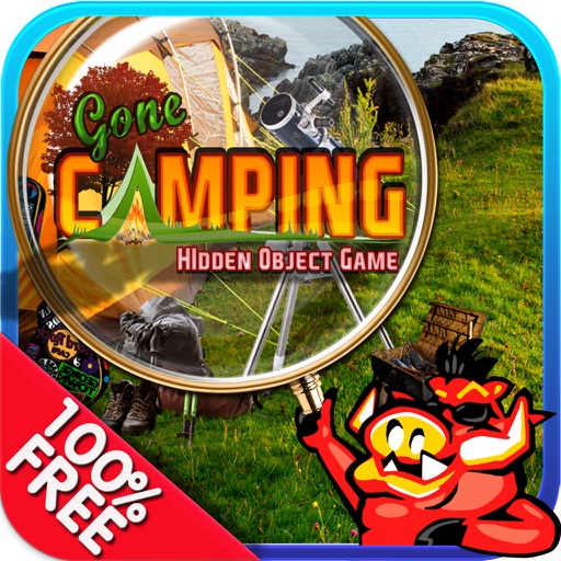 Gone Camping - Hidden Object Secret Mystery Search iOS App