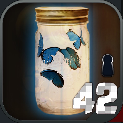 Room escape : blue butterfly 42 iOS App