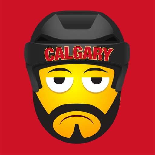 Calgary Hockey Stickers & Emojis