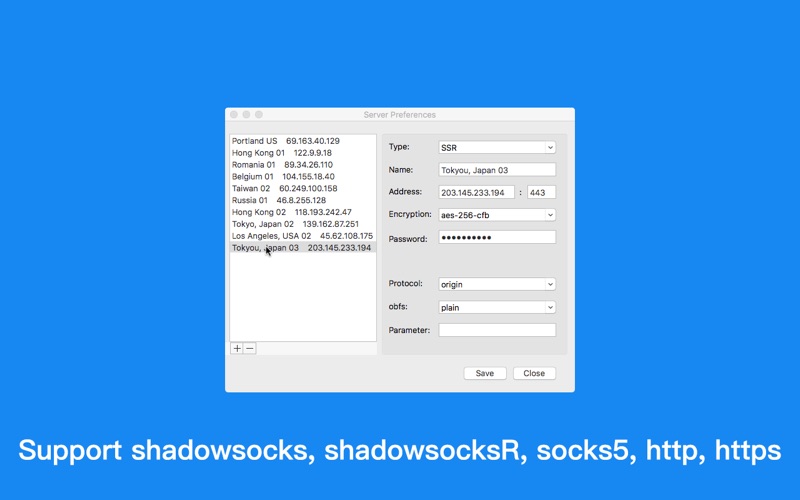 Socks client mac os x