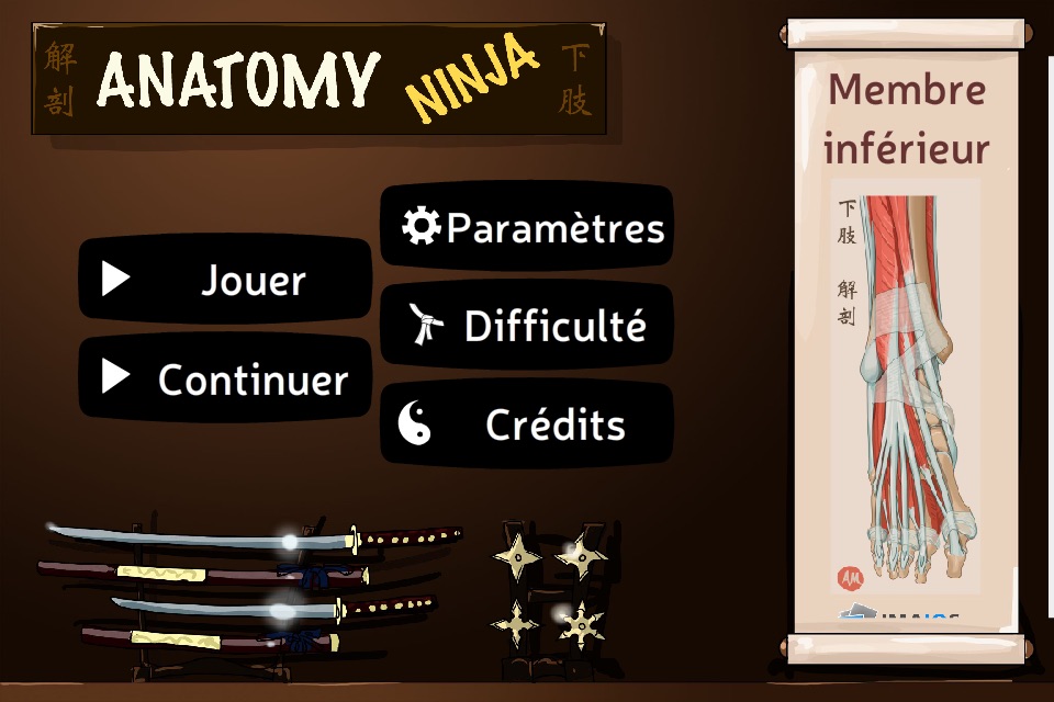 Anatomy Ninja Lower Limb screenshot 4