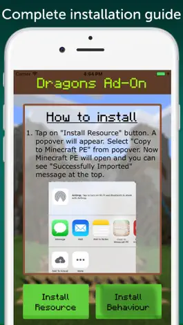 Game screenshot Dragons Add-On for Minecraft PE: MCPE mod apk