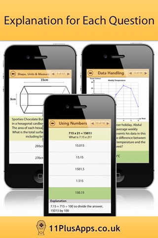 11+ Maths Practice Papers Lite screenshot 3