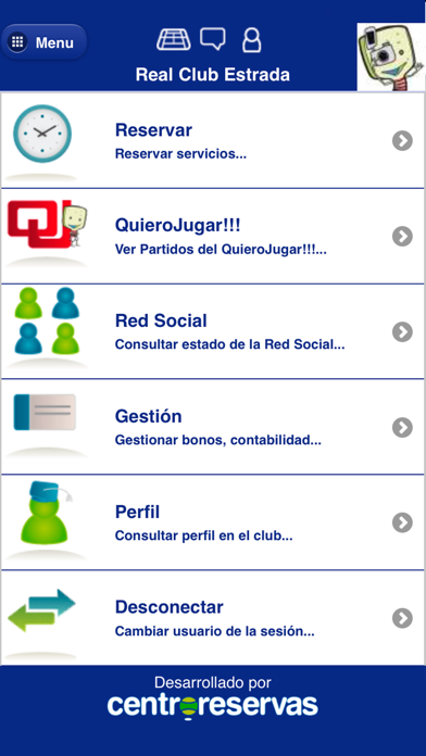 Screenshot #2 pour Real Club Estrada