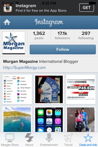 Morgan Magazine screenshot 2