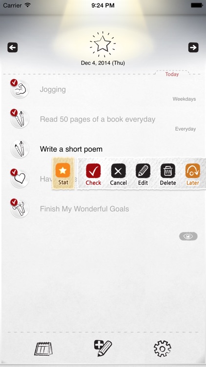 My Wonderful Goals * To-do note for my daily life screenshot-3