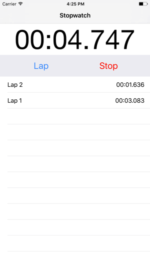 Stopwatch - Simple To Use Stopwatch To Track Time(圖3)-速報App