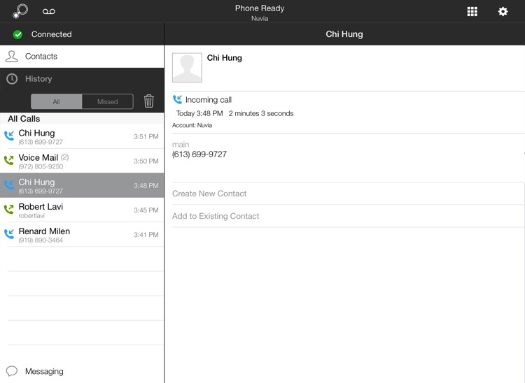 Nteract Mobile Unified Communications for iPad