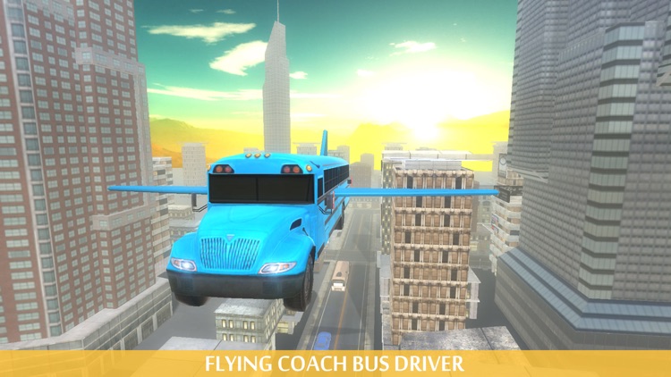 Flying School Bus Simulator