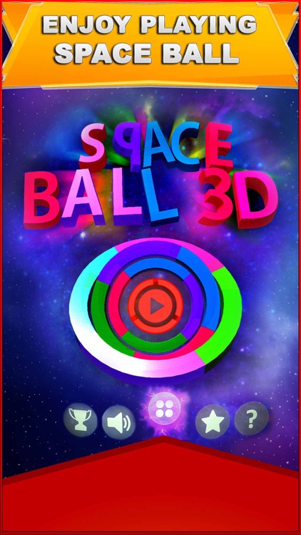 Space ball 3D – Tap to jump and escape gravity