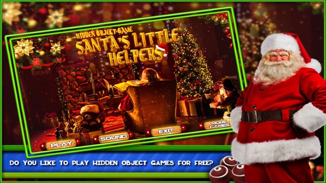 Hidden Object Games Santa's Little Helper(圖4)-速報App