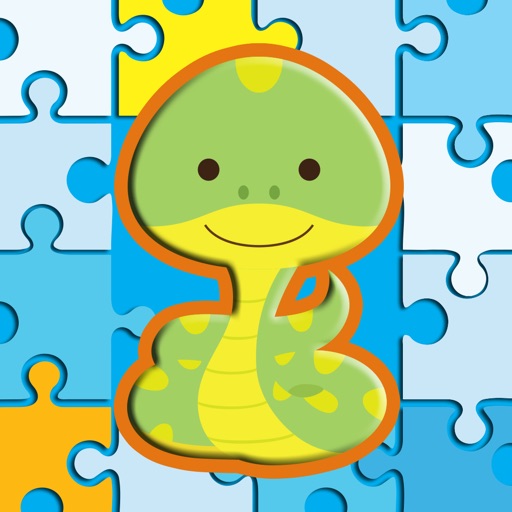 Snake Amazing Jigsaw Puzzle for kids iOS App