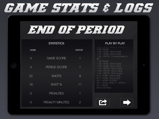 Hockey Scoreboard - Universal Hockey Scorekeepingのおすすめ画像2