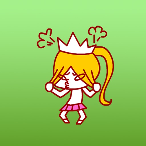Nana the bad pricess Animated Stickers icon
