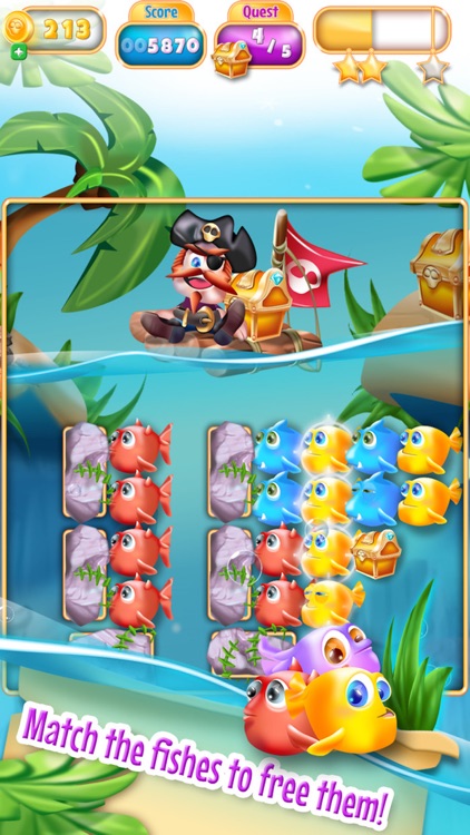 Pop Sea Fish Blast screenshot-4